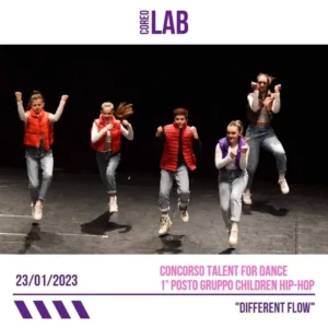 CoreoLAB 1 Posto Hip Hop Gruppo Concorso Danza Talent For Dance Gennaio 2023